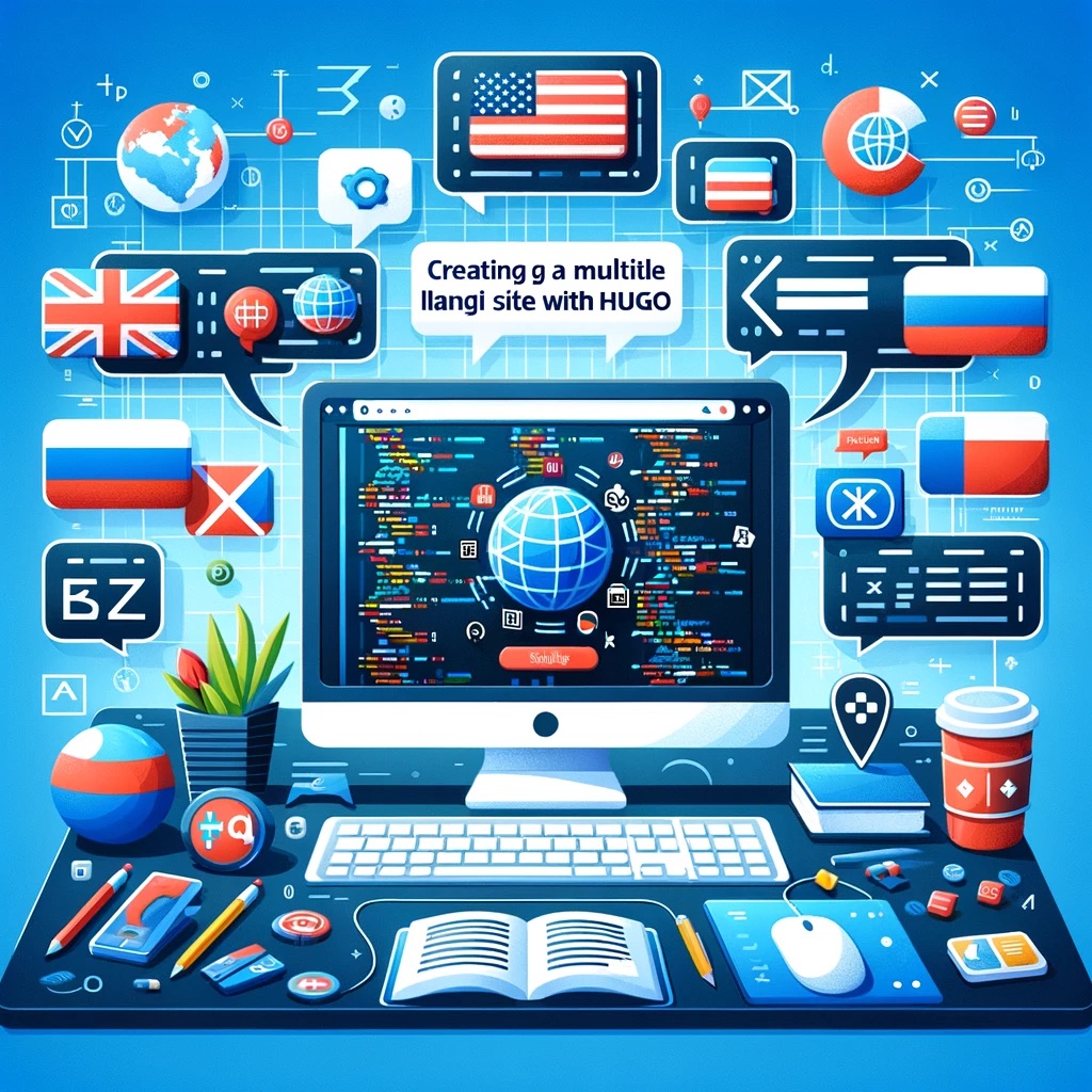 Создание многоязычного сайта с помощью Hugo